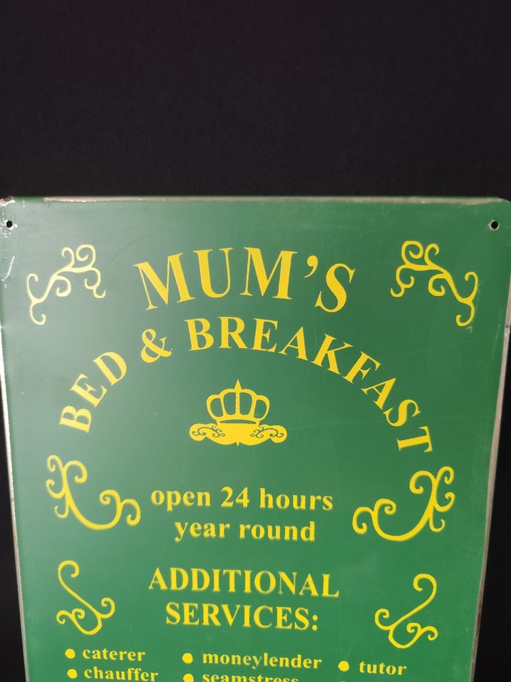 Vintage Metal Tabela - Görsel 2