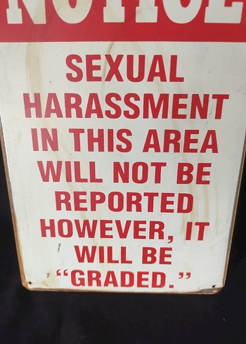 Komik İkaz Levhası: metal levha - Görsel 3