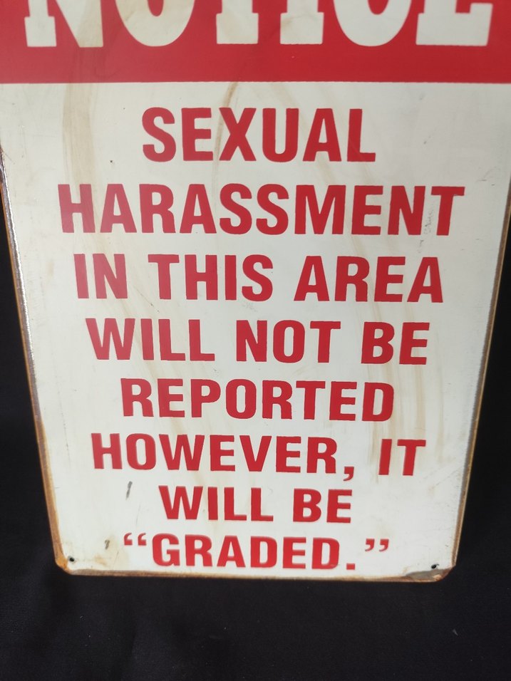 Komik İkaz Levhası: metal levha - Görsel 3