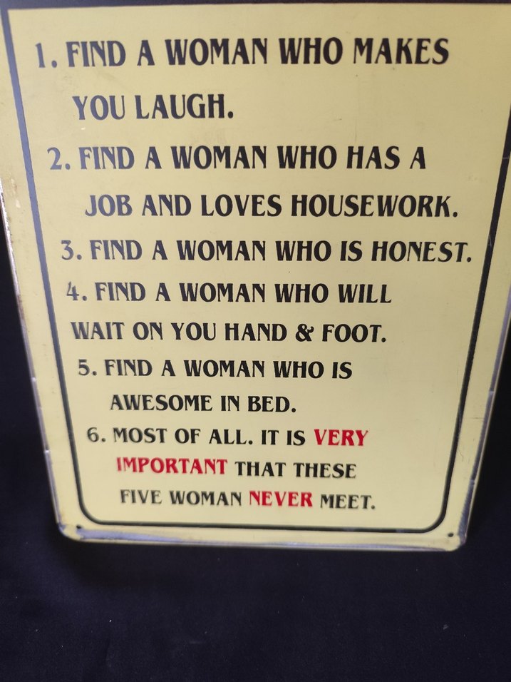 Erkekler İçin Aşk ve Kalıcı İlişkiler Rehberi Metal Levha - Görsel 3