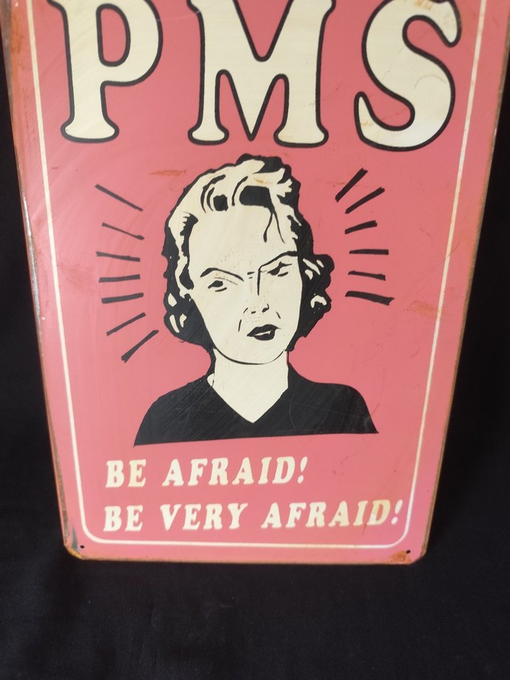 Pembe Pastel PMS Metal Dekor Tabela - Görsel 3