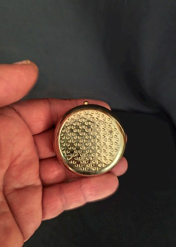 VİNTAGE Praha AYNALI METAL KUTU - Görsel 4