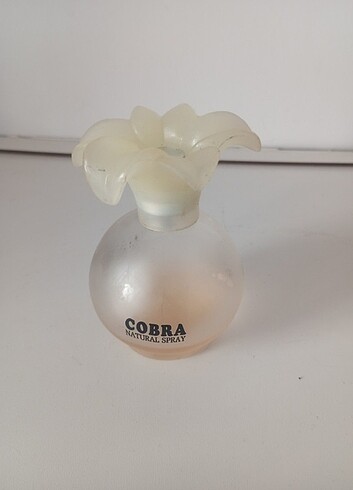 Vintage Cobra Eau De Toilette Çiçek Üst Parfüm Buzlu Şişe Koleks