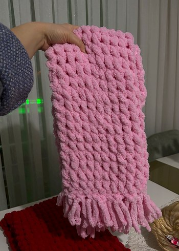 Yumuşak Dokulu atkı (puffy ip ) - Görsel 3