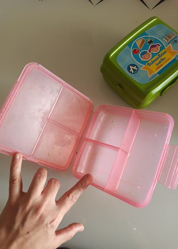 Renkli 4 Bölmeli Saklama Kutusu - Görsel 4