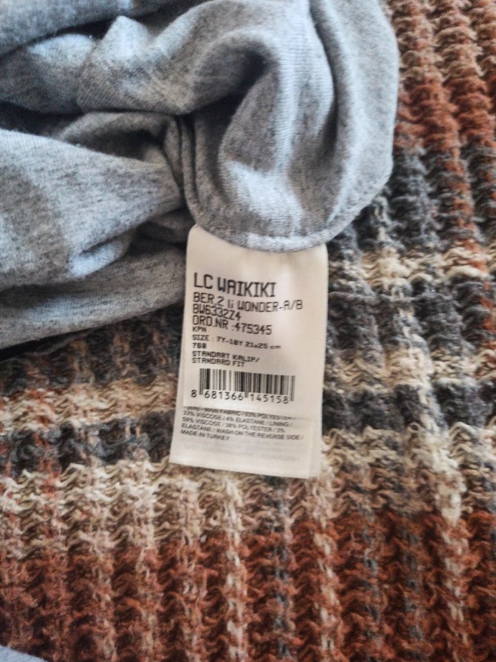 Çocuk penye Bere Seti - Görsel 3