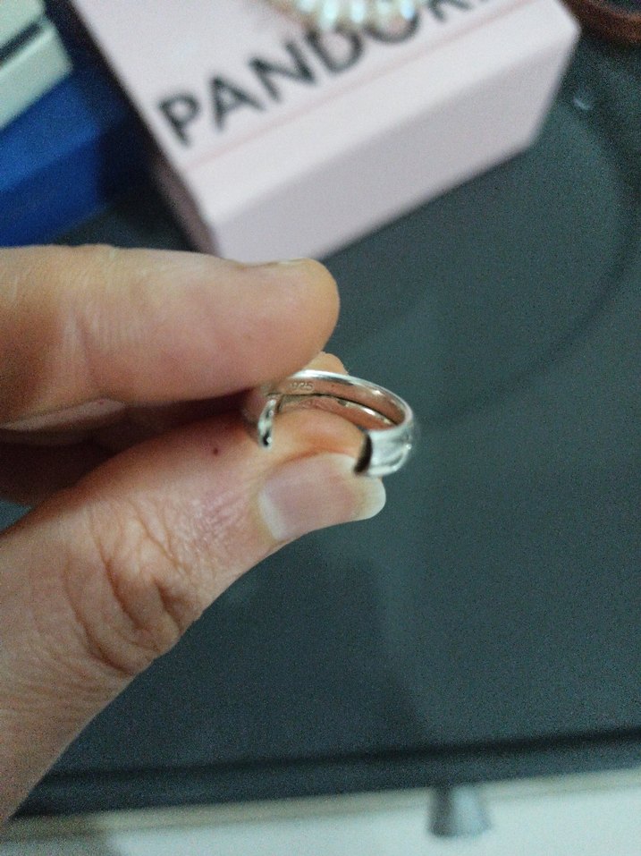 925 ayar eklem küpe veya eklem yüzük - Görsel 4