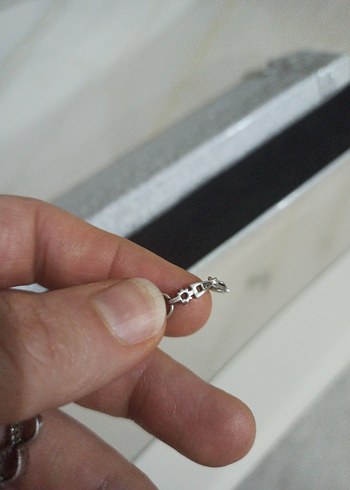 925 ayar gümüş Bileklik - Görsel 5