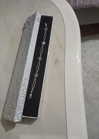 925 ayar gümüş Bileklik - Görsel 2