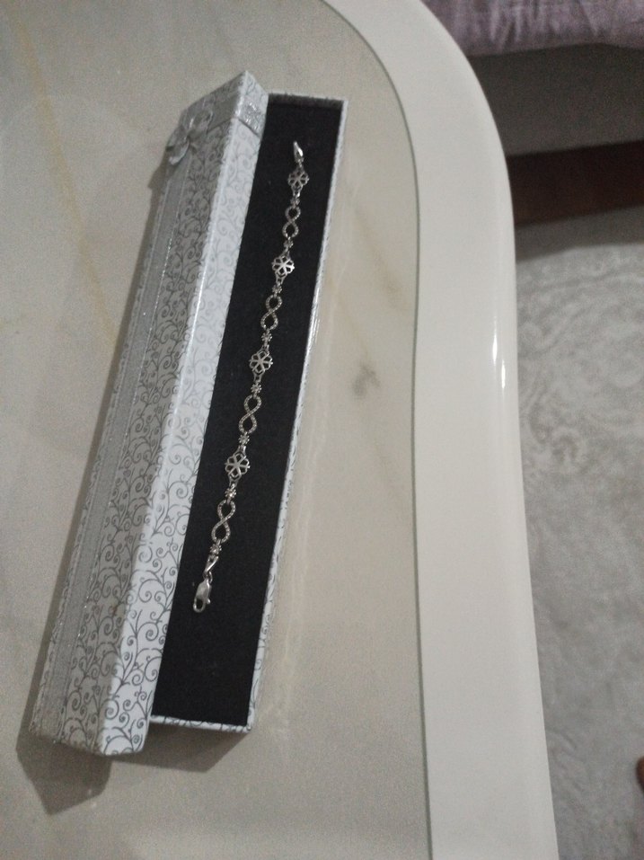 925 ayar gümüş Bileklik - Görsel 2