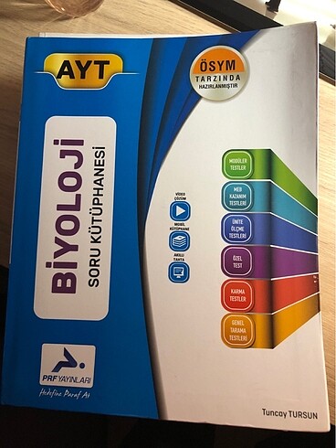 Ayt biyoloji paraf soru bankası