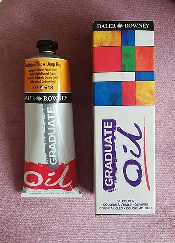 200 ml Daler rowney graduate yağlı boya 