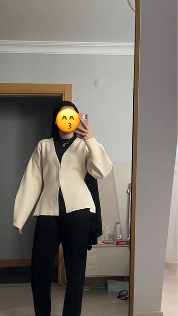 zara muadil krem ceket