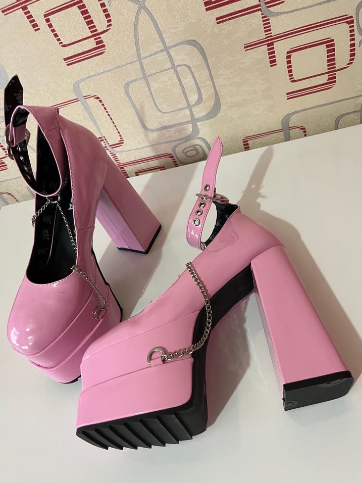 Lamoda Sweetheart Platform Heels - Görsel 5