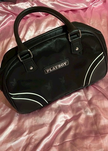 Siyah Playboy Kadın Çanta - Görsel 4
