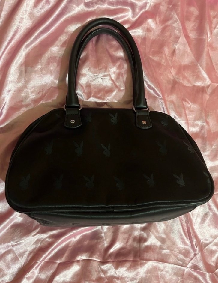 Siyah Playboy Kadın Çanta - Görsel 3