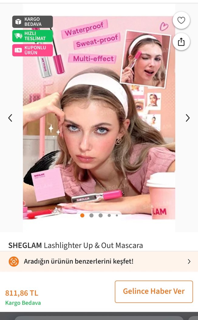 Sheglam maskara - Görsel 3