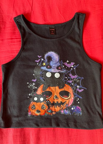 Shein halloween üst crop top