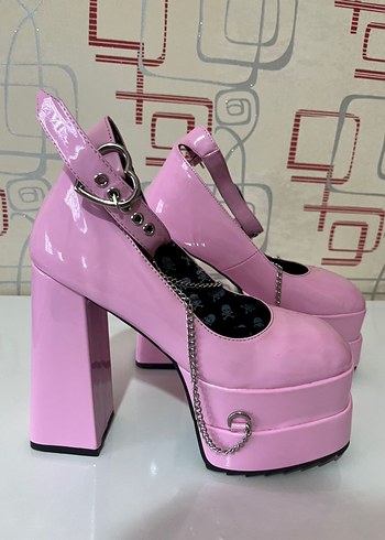 Lamoda Sweetheart Platform Heels - Görsel 4