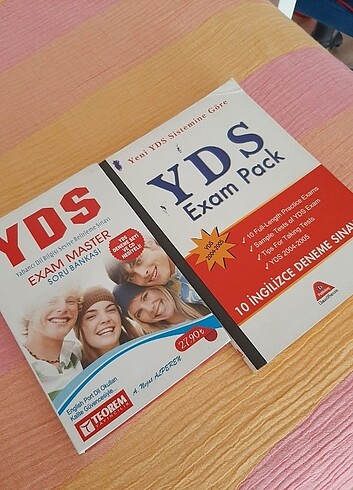 YDS kitaplar yeni gibi tertemiz 