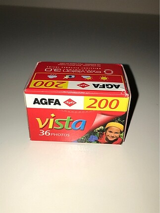 35MM ANALOG FİLM AGFAVİSTA200