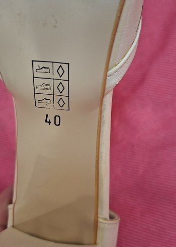 Bej Stiletto Topuklu Kadın Sandalet - Görsel 4