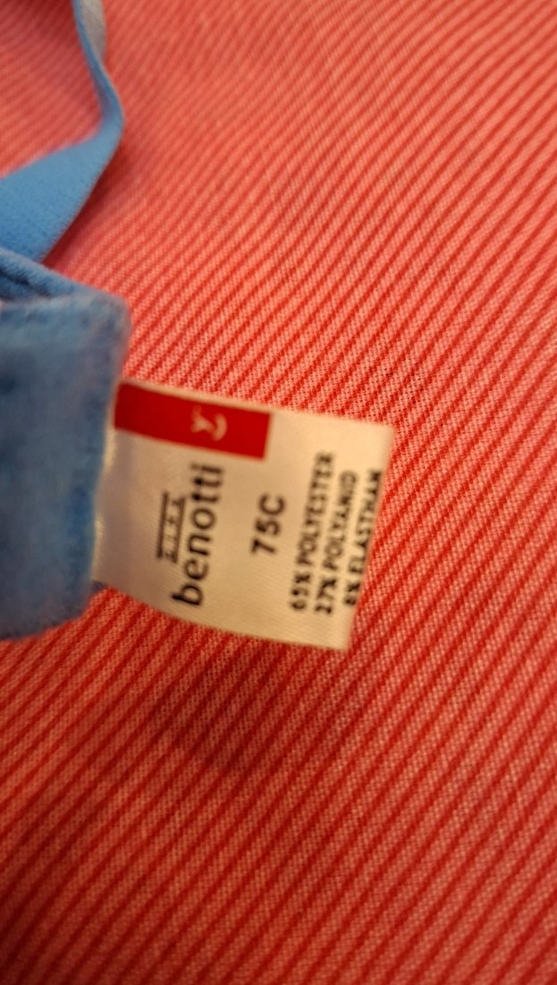 Mavi Çizgili Mini Askılı Kadın Pijama Takımı - Görsel 2