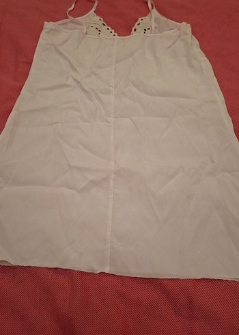 pembe Bohem Vintage Midi Gecelik - Görsel 3