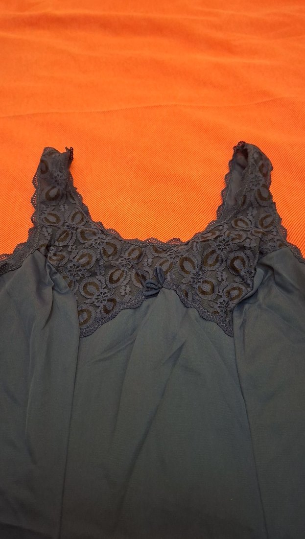 lacivet Uzun Kadın vintage gecelik - Görsel 2