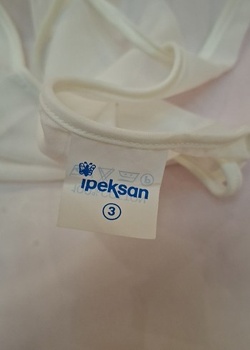 Nakışlı Beyaz Midi Kadın Gecelik - Görsel 6