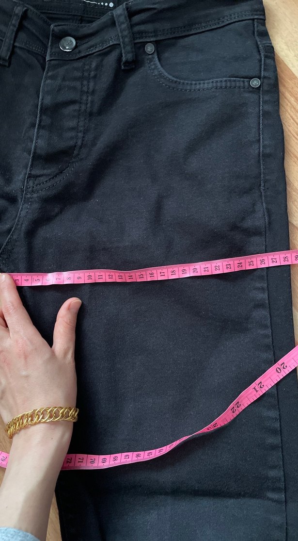 Erkek Siyah Regular Fit Denim Jean - Görsel 5