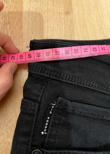 Erkek Siyah Regular Fit Denim Jean - Görsel 3