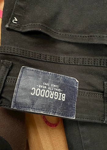 Erkek Siyah Regular Fit Denim Jean - Görsel 6