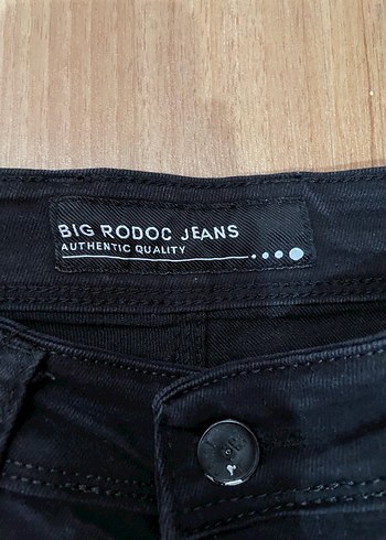 Erkek Siyah Regular Fit Denim Jean - Görsel 5