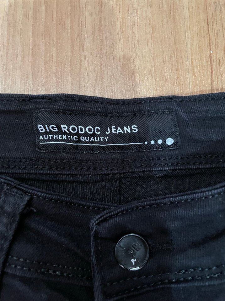 Erkek Siyah Regular Fit Denim Jean - Görsel 5