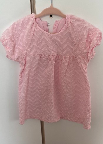 LC Waikiki Pembe bandanalı elbise