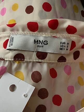 m Beden Mango Gömlek %70 İndirimli.