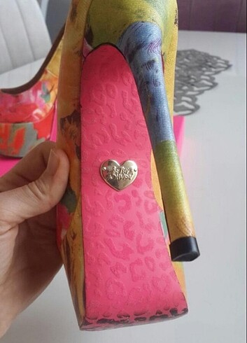 37 Beden Betsey Johnson platform topuklu ayakkabı 37