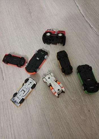 Renkli metal Oyuncak Araba Seti - Görsel 10
