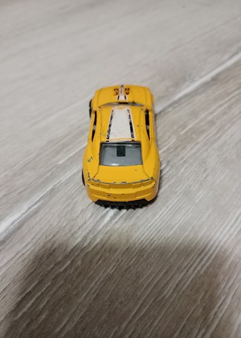 sarı camaro unbranded toy diecast car - Görsel 3