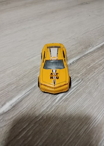 sarı camaro unbranded toy diecast car - Görsel 2