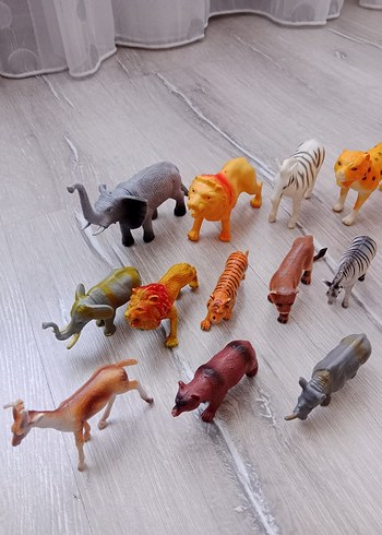 Renkli Hayvan Figürleri Seti - Görsel 5