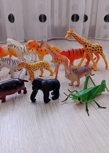 Renkli Hayvan Figürleri Seti - Görsel 6