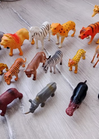 Renkli Hayvan Figürleri Seti - Görsel 4