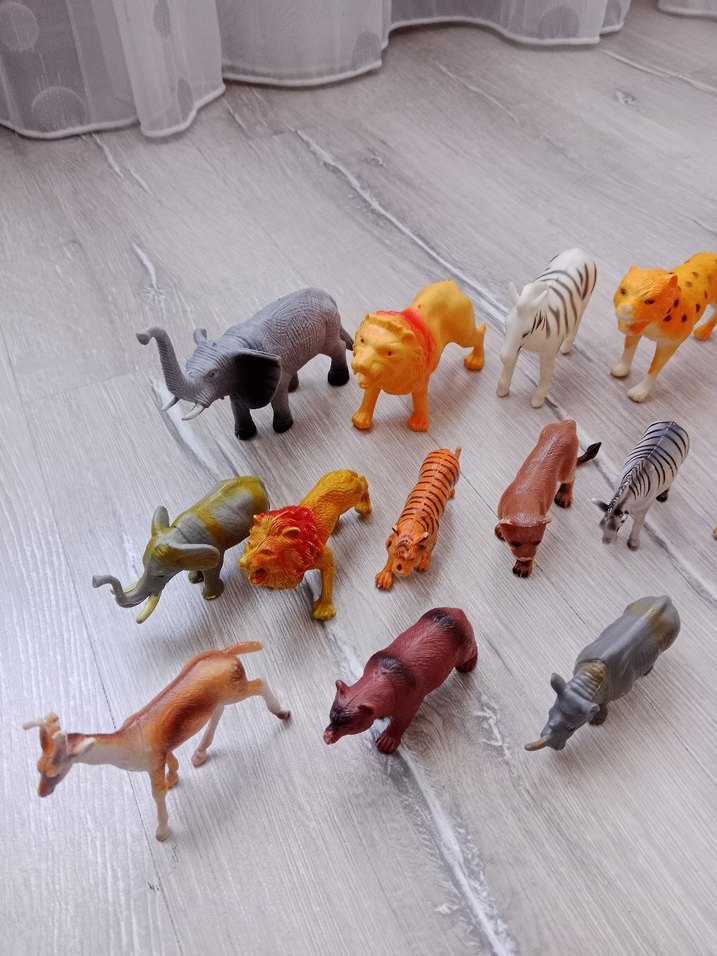 Renkli Hayvan Figürleri Seti - Görsel 5