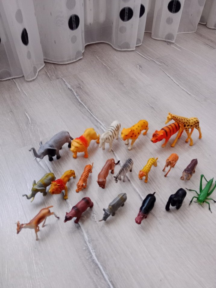 Renkli Hayvan Figürleri Seti - Görsel 2