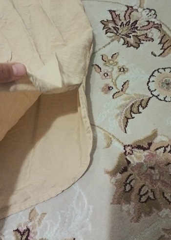 Kadın Bej Bohem Tarz Uzun Salaş Sabahlık - Görsel 6