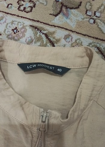 Kadın Bej Bohem Tarz Uzun Salaş Sabahlık - Görsel 4