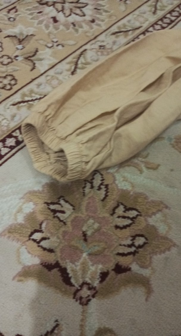 Kadın Bej Bohem Tarz Uzun Salaş Sabahlık - Görsel 2