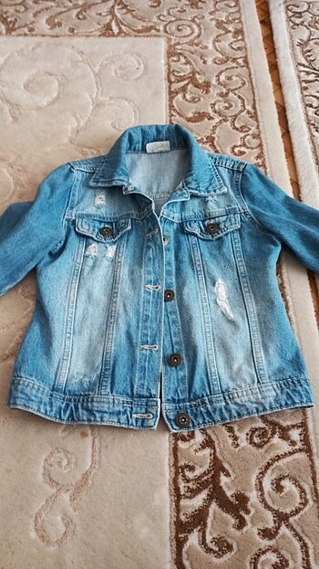 LC Waikiki Kız çocuk kot ceket